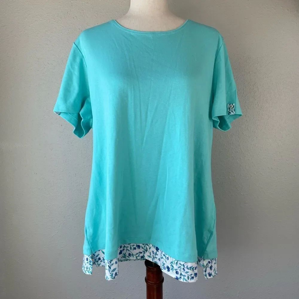 NWT Karen Scott T-Shirt Size XXL